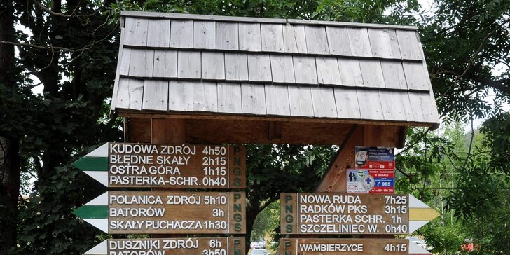 1denní výlet do Polska: 8km nenáročná túra s průvodcem po Bludných skalách