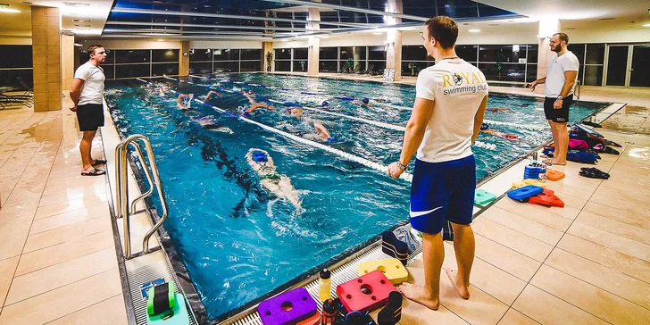 Individuální kurz plavání pro začátečníky i zkušené plavce: 1 nebo 5 lekcí