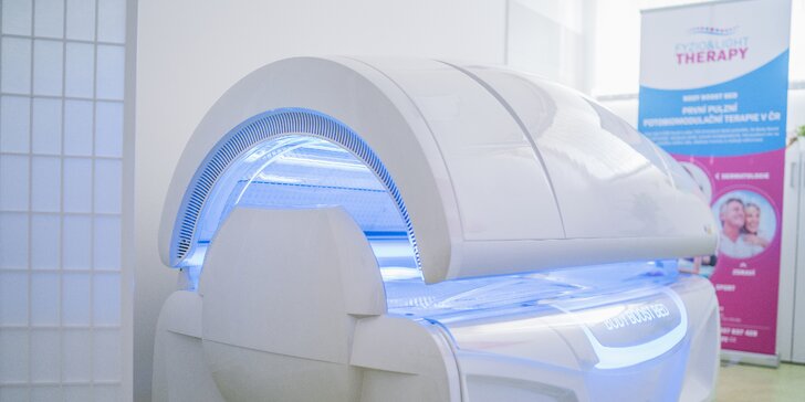 Fotobiomodulační terapie: léčba světlem pomocí Body Boost Bed a konzultace