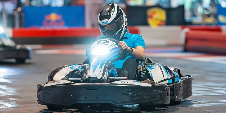 Pořádná dávka zábavy pro děti i dospělé: jízda na e-motokáře i s nápoji a vstupem do VR herny