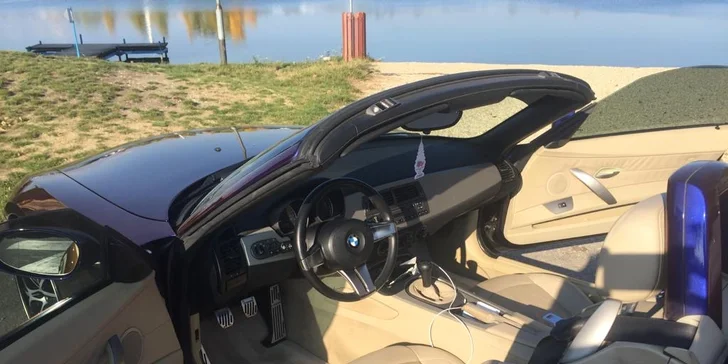Pronájem kabrioletu BMW Z4 na jeden den, víkend nebo celý týden