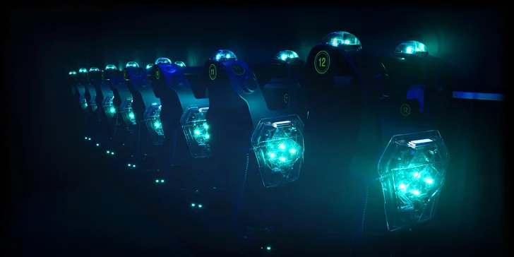 Akce a zábava: laser game ve špičkové moderní aréně pro 2-8 hráčů