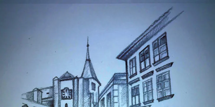 Venkovní kurz v Praze: základy skicování a kreslení architektury a památek