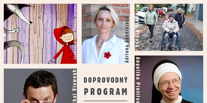 Přispějte na kompenzační pomůcky a další nezbytnosti pro hospic a zajděte na velký knižní bazar