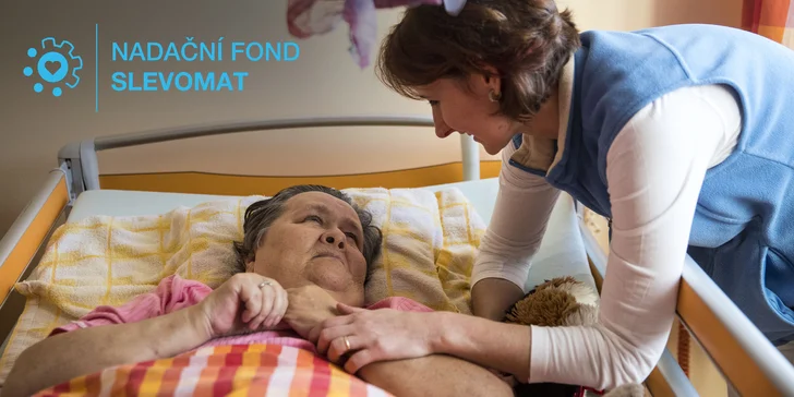 Přispějte na kompenzační pomůcky a další nezbytnosti pro hospic a zajděte na velký knižní bazar