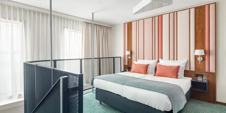 Dovolená v centru Vratislavi: moderní hotel, relax zóna se suchou saunou a fitkem, snídaně