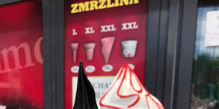 Pořádná porce zmrzliny: 910 ml míchané zmrzliny, v ceně i termobox