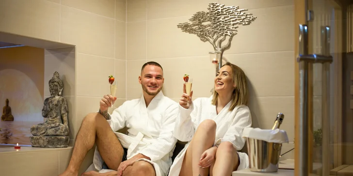 Luxusní relaxace v privátním wellness Buddha pro dva: na výběr 60 či 120 minut