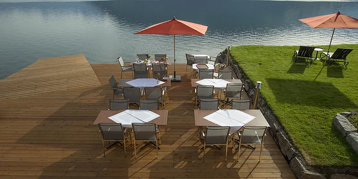 4* hotel v rakouském Zell am See: na břehu jezera, s polopenzí a neomezeným wellness