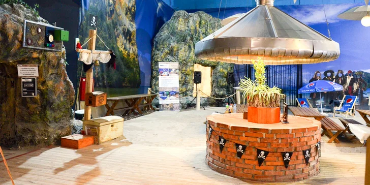 Nabušená dovolená u Slap: až 6 nocí v bungalovu, polopenze, pevnost Boyard a týmová hra i kola