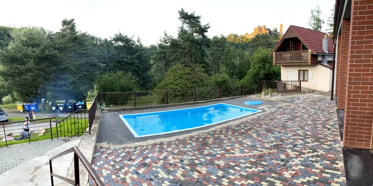 Komfortní apartmány s pláží u Vranovské přehrady s bazénem, saunou i lodičkami