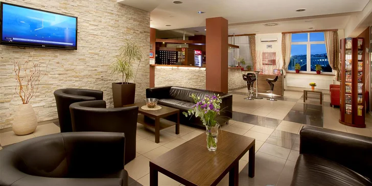 4* pobyt v Praze pro dva na jedinou noc i celý týden: snídaně a možnost wellness