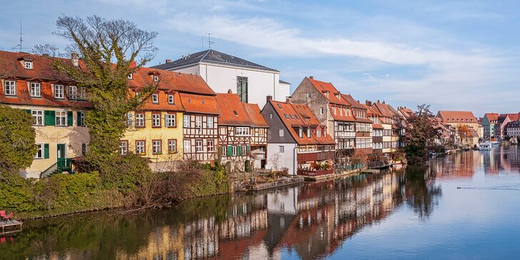 Adventní výlet do Německa: celodenní procházka nádherným městem Bamberk a plavba lodí