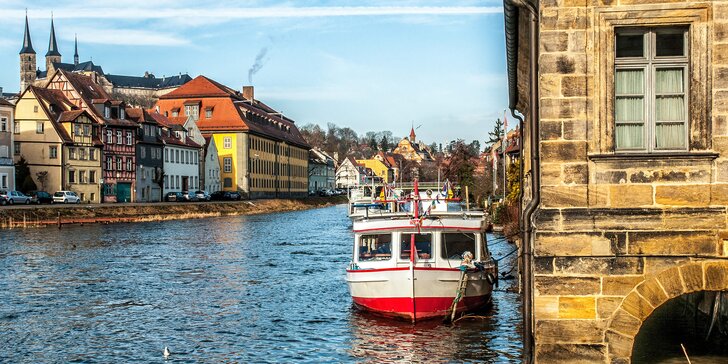 Adventní výlet do Německa: celodenní procházka nádherným městem Bamberk a plavba lodí