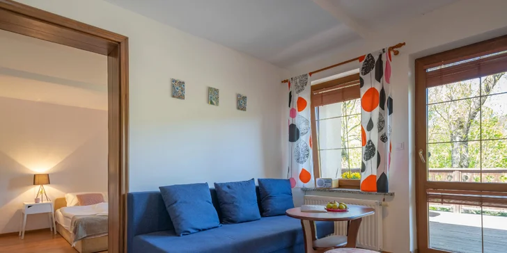Polská strana Jizerek: apartmány na okraji lázeňského města, 3–14 nocí od léta až do zimy