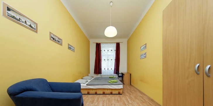 Vybavené apartmány pod Žižkovskou věží: nocleh až na dva týdny pro 2–10 osob