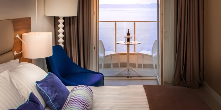 4* rezort na chorvatském pobřeží: hotel přímo u moře, all inclusive i venkovní bazén