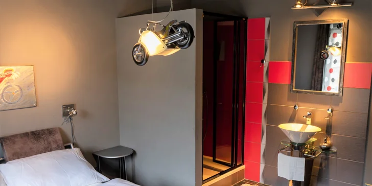 Odpočinek v originálním penzionu kousek za Prahou: 2 nebo až 8 dní se snídaní