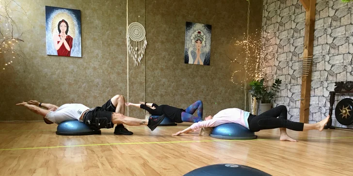 1, 3 nebo 5 vstupů na lekce: bosu, fit and strech, kondice pro zdravá záda