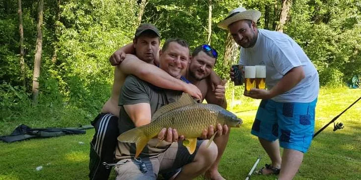 Na den nebo dva rybářem: povolenka a vybavení, první úlovky si odnesete nebo pustíte zpět pro štěstí