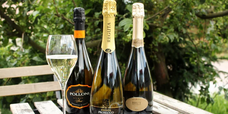Voucher na 300, 600 nebo 1000 Kč na prosecca a olivy, mandle nebo klobásy