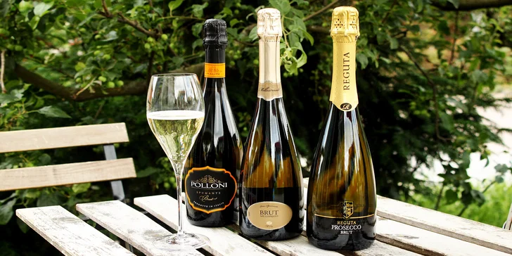 Voucher na 300, 600 nebo 1000 Kč na prosecca a olivy, mandle nebo klobásy