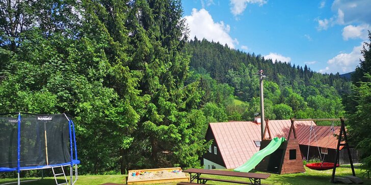 Horská chata v KRNAPu: snídaně nebo polopenze i tenis, půjčení kol a horolezecký kurz