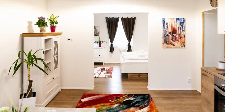 Užijte si Liberec: pobyt v rekonstruovaných apartmánech až pro 4 osoby