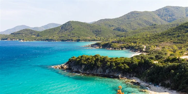 Dovolená ve studiovém domě na řeckém poloostrově Chalkidiki vč. dopravy