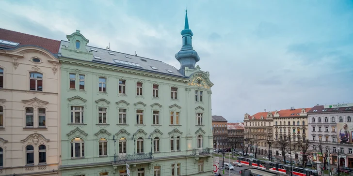 Pobyt na Vinohradech pro dva: moderní vybavený apartmán s kuchyňkou