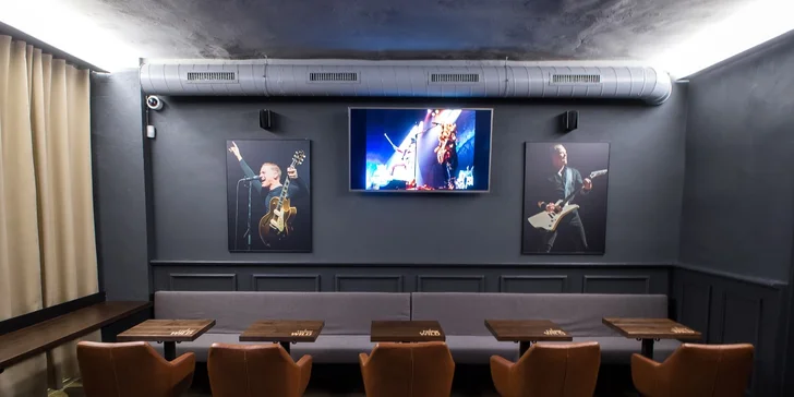 Pronájem VIP místnosti v karaoke baru vč. nápojů a 100 kreditů do jukeboxu