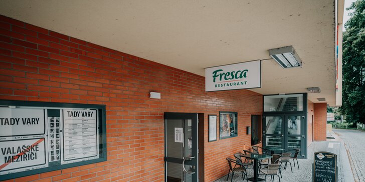 Výběr ze dvou degustačních menu pro dva ve Fresca restaurant: fettucine, panenka i limetkový dort