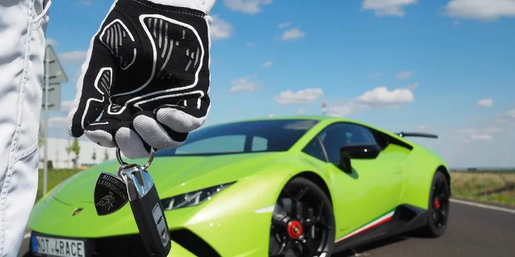 Jízda na mosteckém okruhu se Stigem: Lamborghini Huracán, Porsche 911 i Lotus Elise