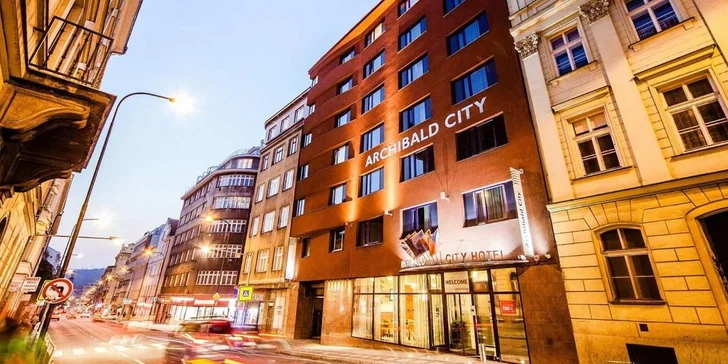4* pobyt u Václavského náměstí: moderní pokoje a bohaté snídaně