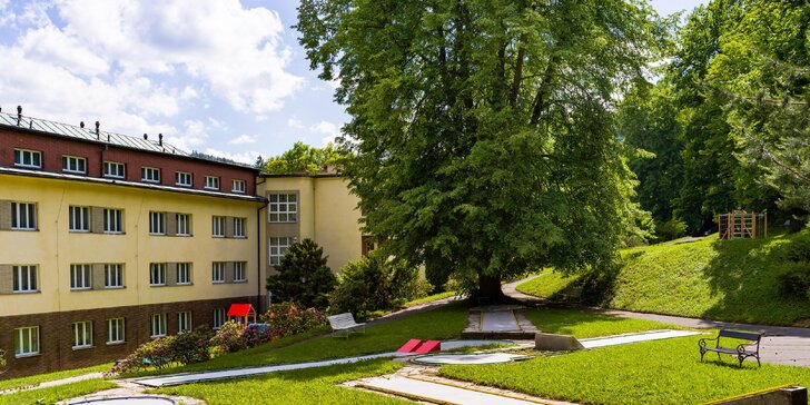 Fantastický wellness pobyt s polopenzí ve 4* Spa Resortu Sanssouci v Karlových Varech