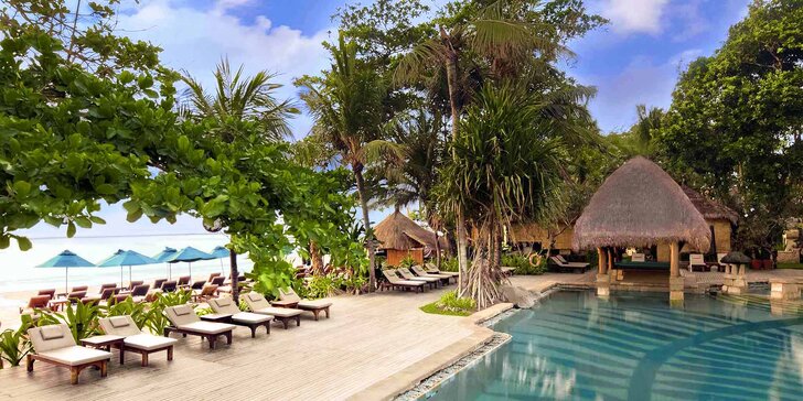 Skutečná exotika v 4* resortu na Bali: 6–12 nocí, snídaně, 2 bazény, u pláže a česky hovořící delegát