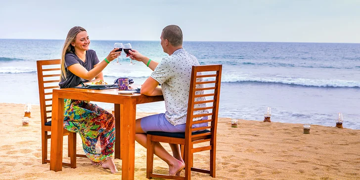 Dovolená na jihu Srí Lanky: tropický resort přímo u pláže, bazény, jóga i masáže a all inclusive