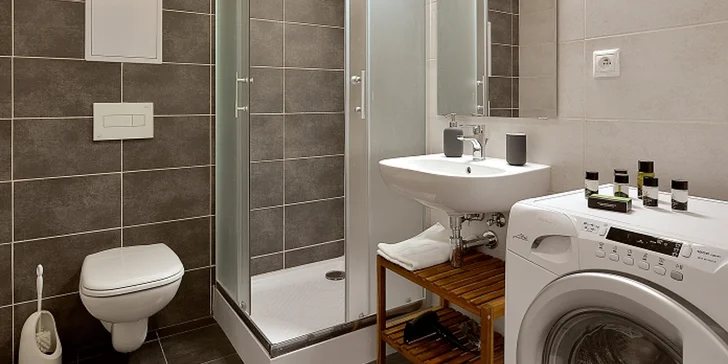 Pohoda v centru Bratislavy pro 2 osoby: vybavené apartmány s kuchyňkou