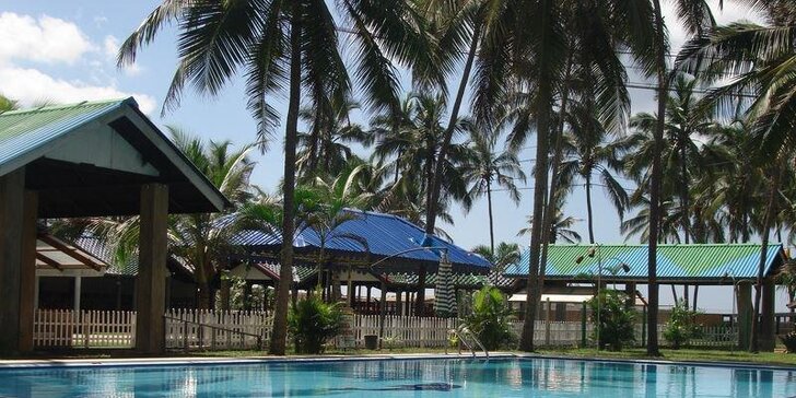 Exotická dovolená na Srí Lance: příjemný resort s bazény a soukromou pláží, 1. dítě do 4,99 let má pobyt zdarma