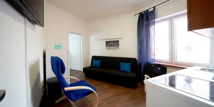 Pohoda v Karlových Varech až ve 4 osobách: moderní apartmány s kuchyňkou
