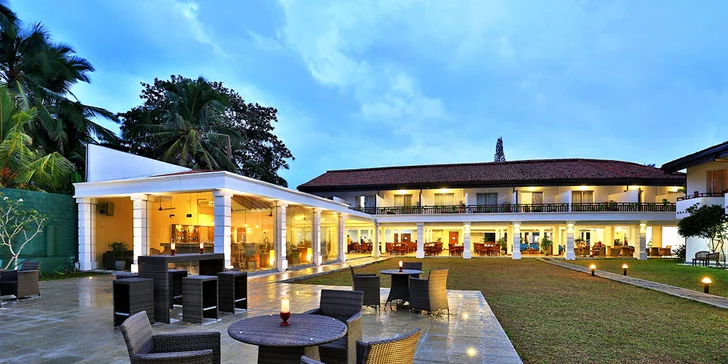 Exotická Srí Lanka: 4* resort se zahradou, bazény a přímo u písčité pláže