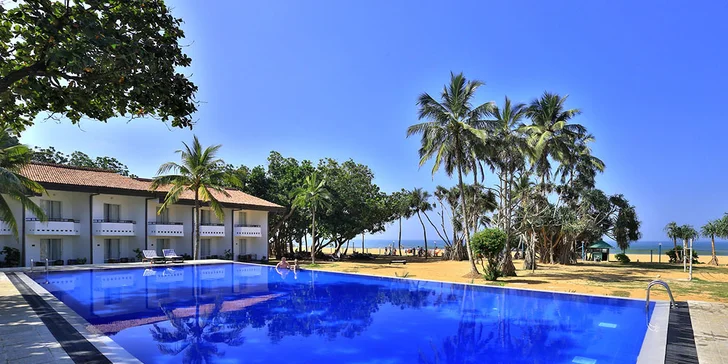 Exotická Srí Lanka: 4* resort se zahradou, bazény a přímo u písčité pláže
