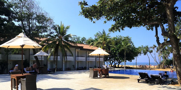 Exotická Srí Lanka: 4* resort se zahradou, bazény a přímo u písčité pláže