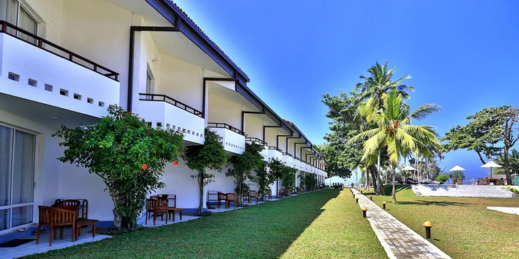Exotická Srí Lanka: 4* resort se zahradou, bazény a přímo u písčité pláže
