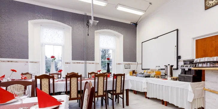Pobyt u Ohře nedaleko Varů: komfortní pokoje, jídlo a relax ve wellness