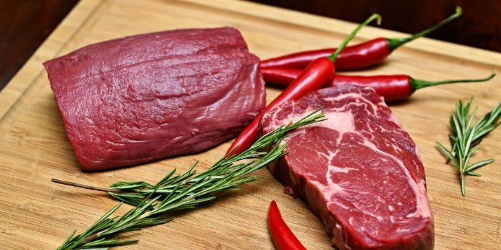 3chodové argentinské menu pro 2 osoby: chobotnice, dva druhy steaků i dezert s kávou