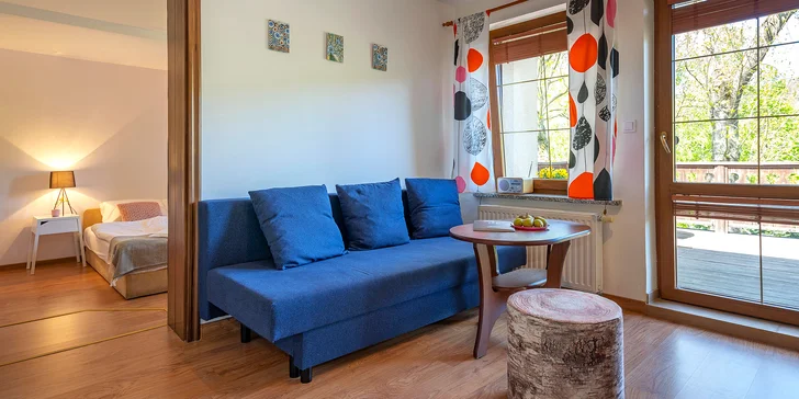 Polská strana Jizerek: apartmány na okraji lázeňského města, 2–14 nocí