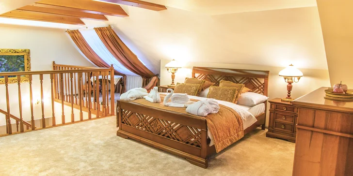 Romantický pobyt na Slovensku: 4* historický zámeček se snídaní či polopenzí a neomezeným wellness
