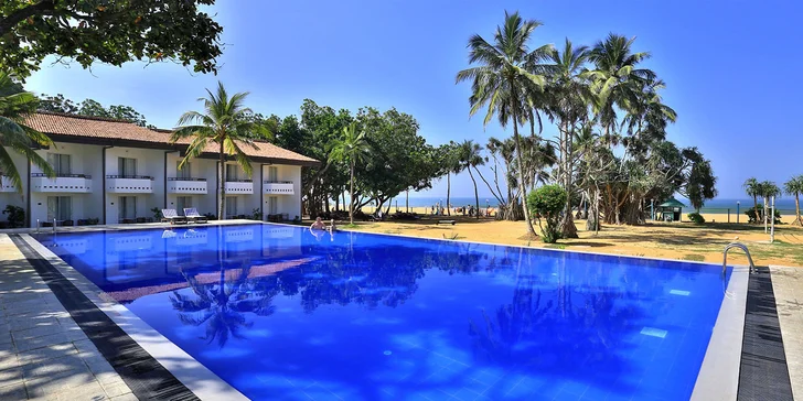 Exotická Srí Lanka: 4* resort se zahradou, bazény a přímo u písčité pláže