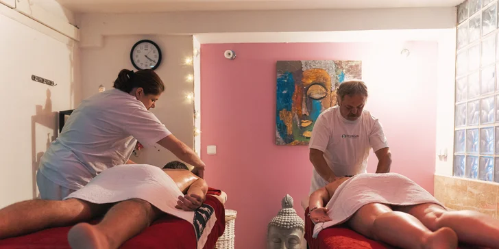Relaxujte: 60 minut masáže podle výběru ze 7 druhů nebo párová masáž